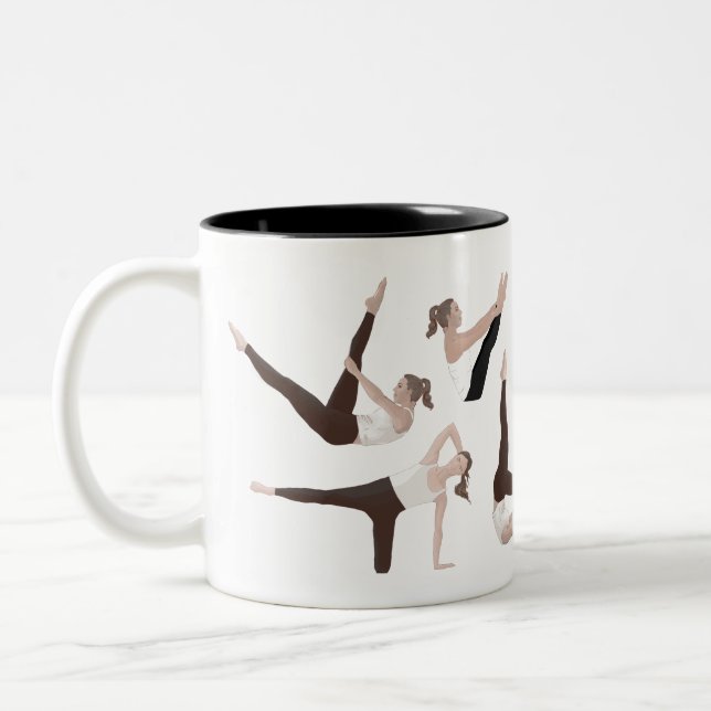 Tasse 2 Couleurs Boue de Pilates (Gauche)