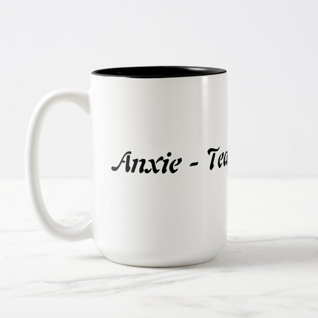 Tasse 2 Couleurs Boue de thé d'anxiété (Gauche)
