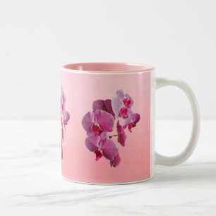 Tasse 2 Couleurs Boue d'orchidées roses