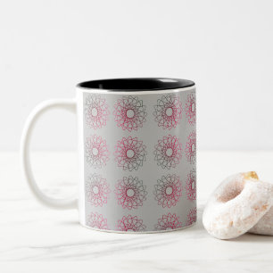 Tasse 2 Couleurs Boue spirale #1