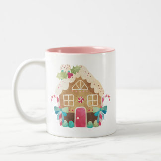 Tasse 2 Couleurs Boug de la maison de pain d'épice doux