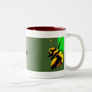 Tasse 2 Couleurs Boug de thé d'abeille