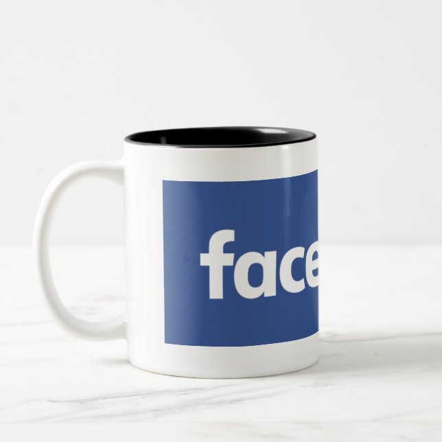 Tasse 2 Couleurs Boug facebook de haute qualité (Gauche)