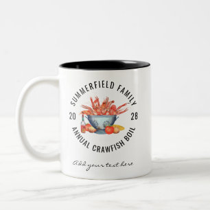 Tasse 2 Couleurs Bouillabaisse familiale estivale sur mesure