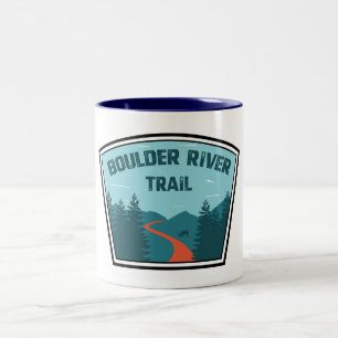 Tasse 2 Couleurs Boulder River Trail Washington