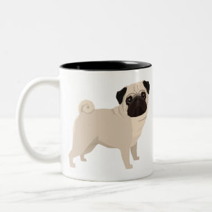 Tasse 2 Couleurs Bouledogue