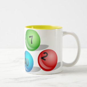 Tasse 2 Couleurs Boules de loterie
