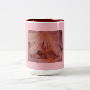 Tasse 2 Couleurs Bourgogne rose Lily