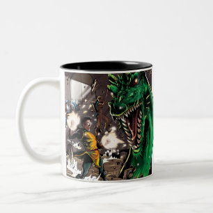 Tasse 2 Couleurs Bouteille à café Legendlore V2