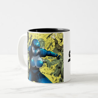 Tasse 2 Couleurs Bouteille à café V2