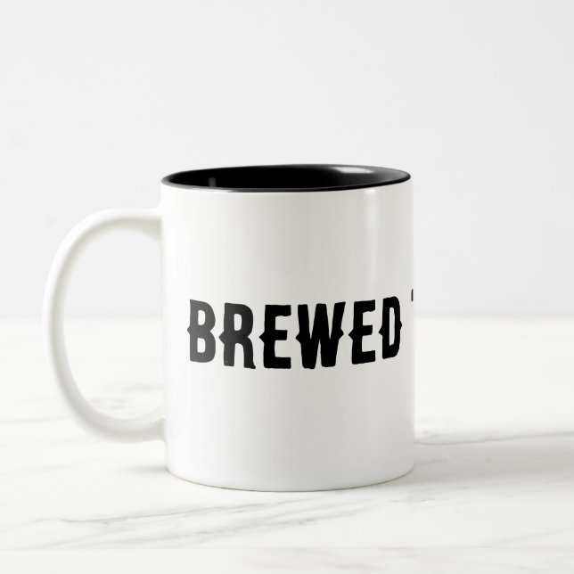 Tasse 2 Couleurs Brassé pour être sauvage (Gauche)