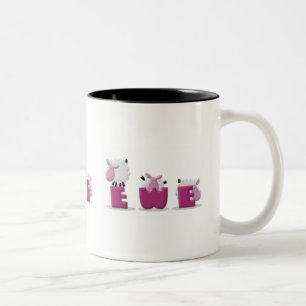 Tasse 2 Couleurs Brebis d'amour de KRW I