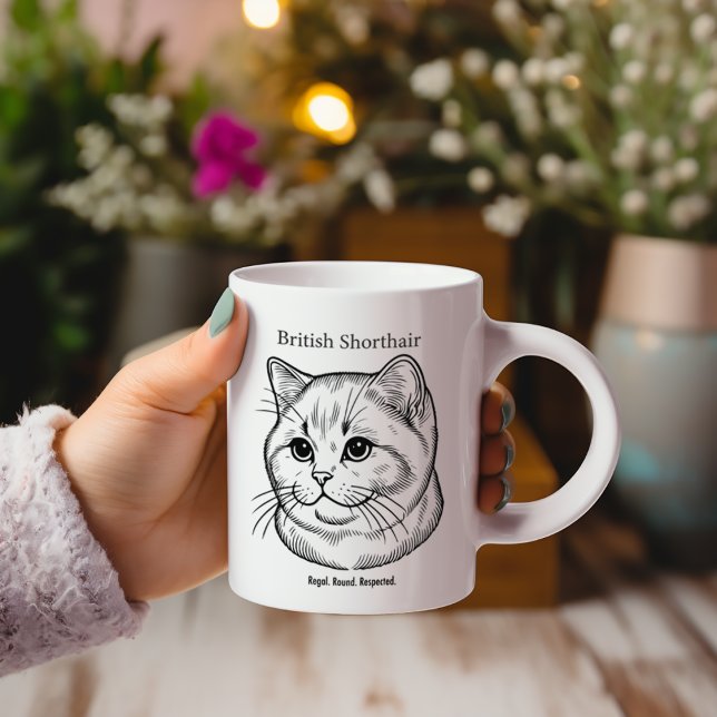 Tasse 2 Couleurs British Shorthair (Créateur téléchargé)