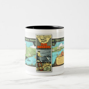 TASSE 2 COULEURS BROCHURE TOURISTIQUE SUPÉRIEURE DU LAC DES ANNÉES 
