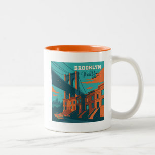 Tasse 2 Couleurs Brooklyn New York