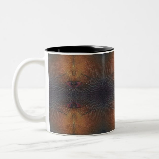 Tasse 2 Couleurs BrosseOrange (Gauche)