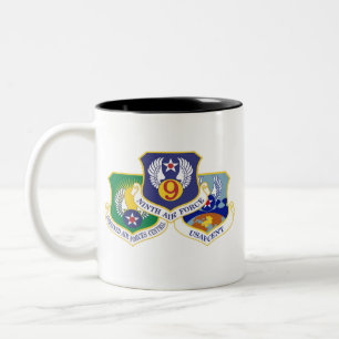 Tasse 2 Couleurs Brouillard à deux tons AFCENT A47, 11 oz