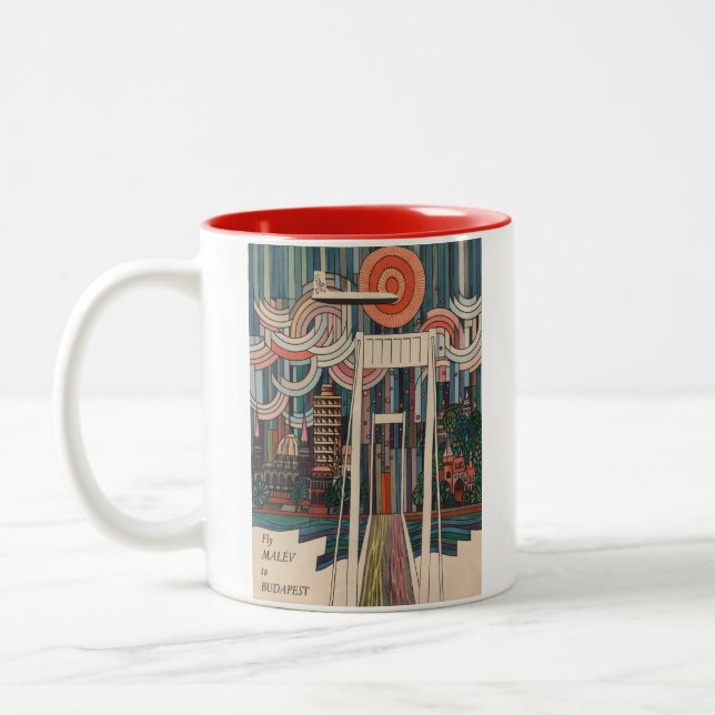 TASSE 2 COULEURS BUDAPEST (Gauche)