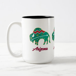 Tasse 2 Couleurs Buffalo Clan Arizona