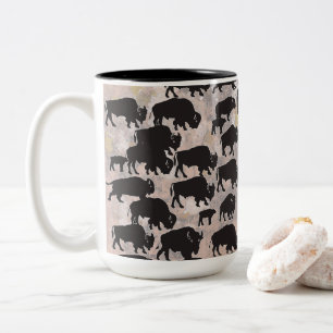 Tasse 2 Couleurs Buffle sacré du Nouveau-Mexique