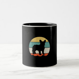 Tasse 2 Couleurs bulldog français cadeau filles enfants français
