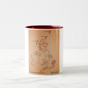 Tasse 2 Couleurs Bulletin de navigation des îles britanniques de st