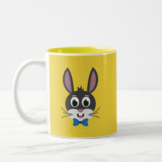 Tasse 2 Couleurs Bunny Face Boy-32886 (Gauche)