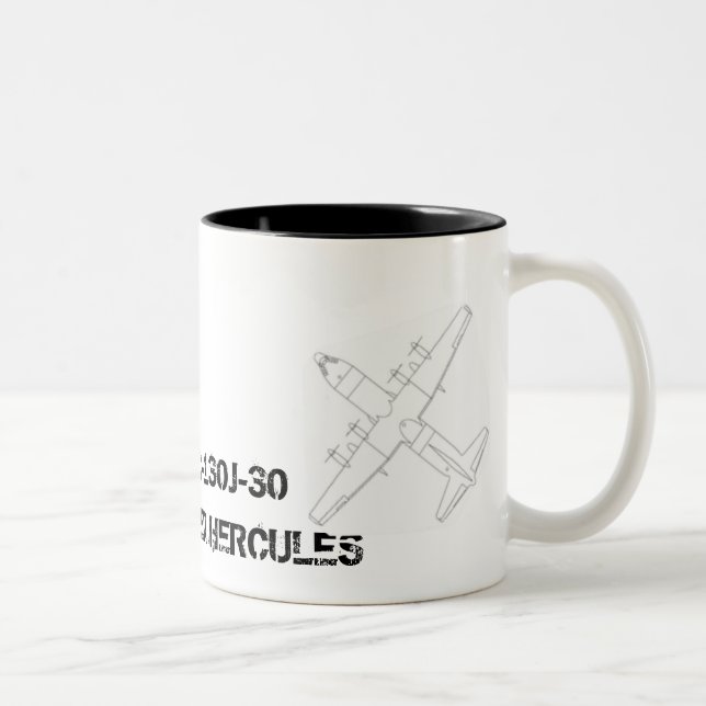 Tasse 2 Couleurs C-130J-30 Hercule (Droit)