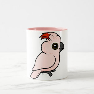 Tasse 2 Couleurs cacatoès Saumon-crêté