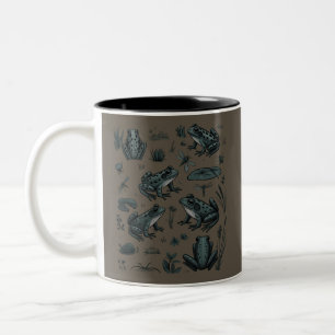 Tasse 2 Couleurs Cadeau botanique vintage de la vie de l'étang de g
