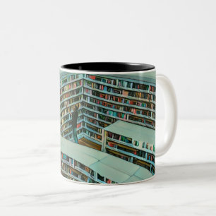 Tasse 2 Couleurs Cadeau d'amant de lecture cool