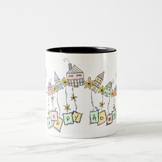 Tasse 2 Couleurs Cadeau de chauffage domestique (Centre)