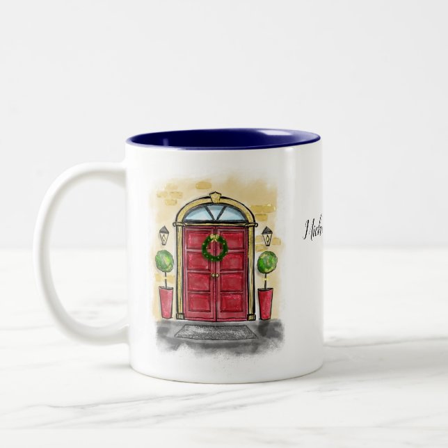 Tasse 2 Couleurs cadeau de chauffage, nouveau propriétaire, nouvell (Gauche)