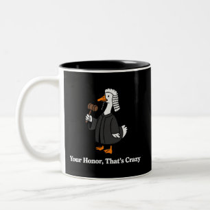 Tasse 2 Couleurs Cadeau de fin d'études de l'école de droit d'avoca