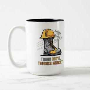 Tasse 2 Couleurs Cadeau de fin d'études pour un apprenti monteur de