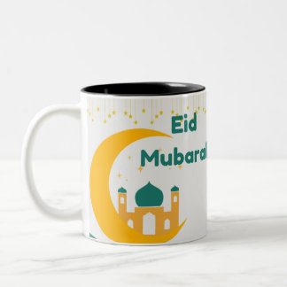 Tasse 2 Couleurs Cadeau de la mubarak Aïd