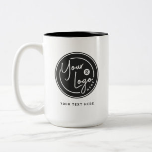 Tasse 2 Couleurs Cadeau de logo d'entreprise personnalisé
