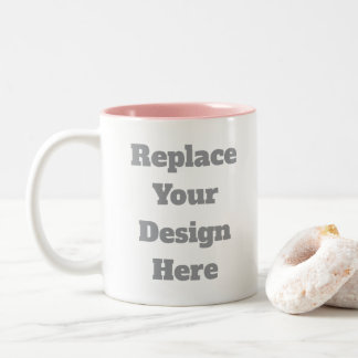 Tasse 2 Couleurs Cadeau de Mariage Personnalisé – Créez Votre Propr