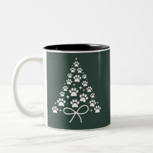 Tasse 2 Couleurs Cadeau de Propriétaire Amateur de Chien d'Arbre de