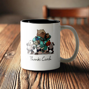 Tasse 2 Couleurs Cadeau de remerciement pour l'entraîneur de Wombat