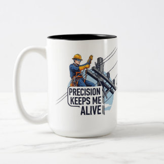 Tasse 2 Couleurs Cadeau de travailleur utilitaire professionnel séc