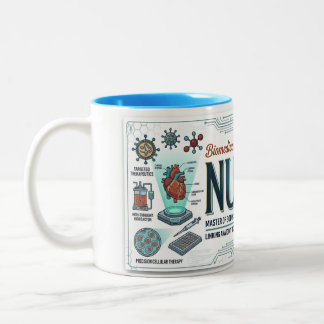 Tasse 2 Couleurs Cadeau d'infirmière biomédicale