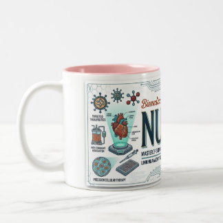 Tasse 2 Couleurs Cadeau d'infirmière biomédicale