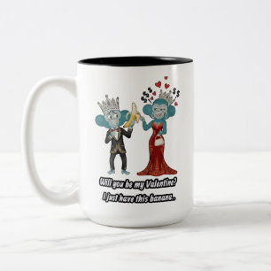 Tasse 2 Couleurs Cadeau drôle de la Saint-Valentin