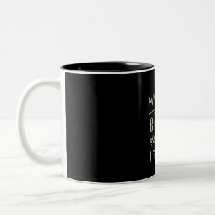 Tasse 2 Couleurs Cadeau Halloween Mon Broom A Cassé Alors Mainten