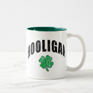 Tasse 2 Couleurs Cadeau irlandais de voyou