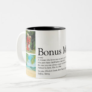 Tasse 2 Couleurs Cadeau pour Maman de Rêve, Maman de Substitution D