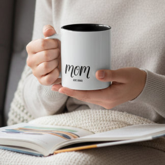 Tasse 2 Couleurs Cadeau pour maman nouvellement établie