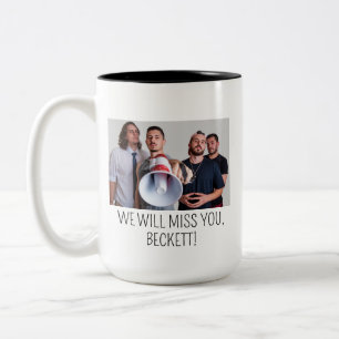 Tasse 2 Couleurs Cadeau pour un collègue à la retraite, J'ai Travai