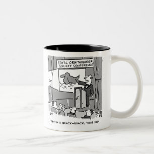 Tasse 2 Couleurs Cadeau pour un Oiseau ou un Oiseau. Drôle